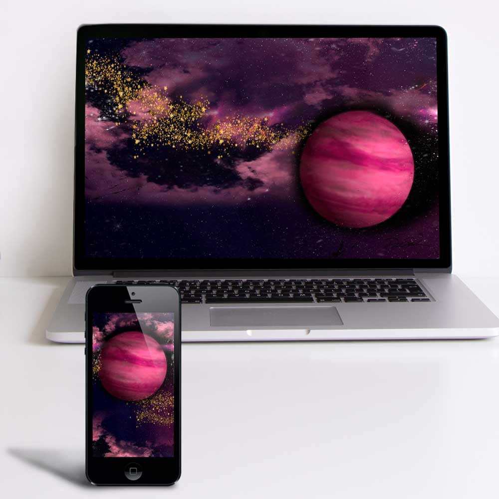 Venus Starscape Wallpaper - deb schlier studio