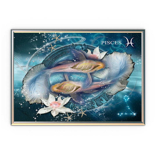 Pisces Zodiac Fine Art Print