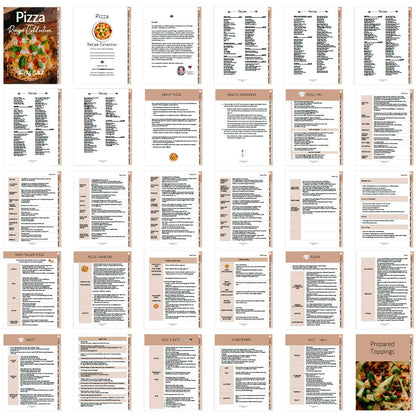 Pizza Recipe Book