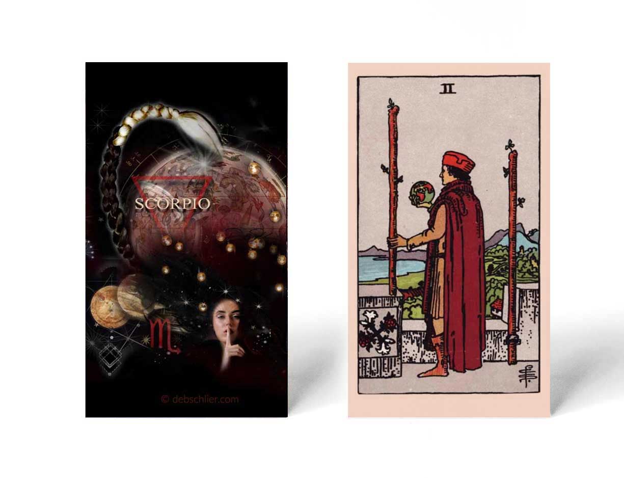 Scorpio Tarot Deck, Printable