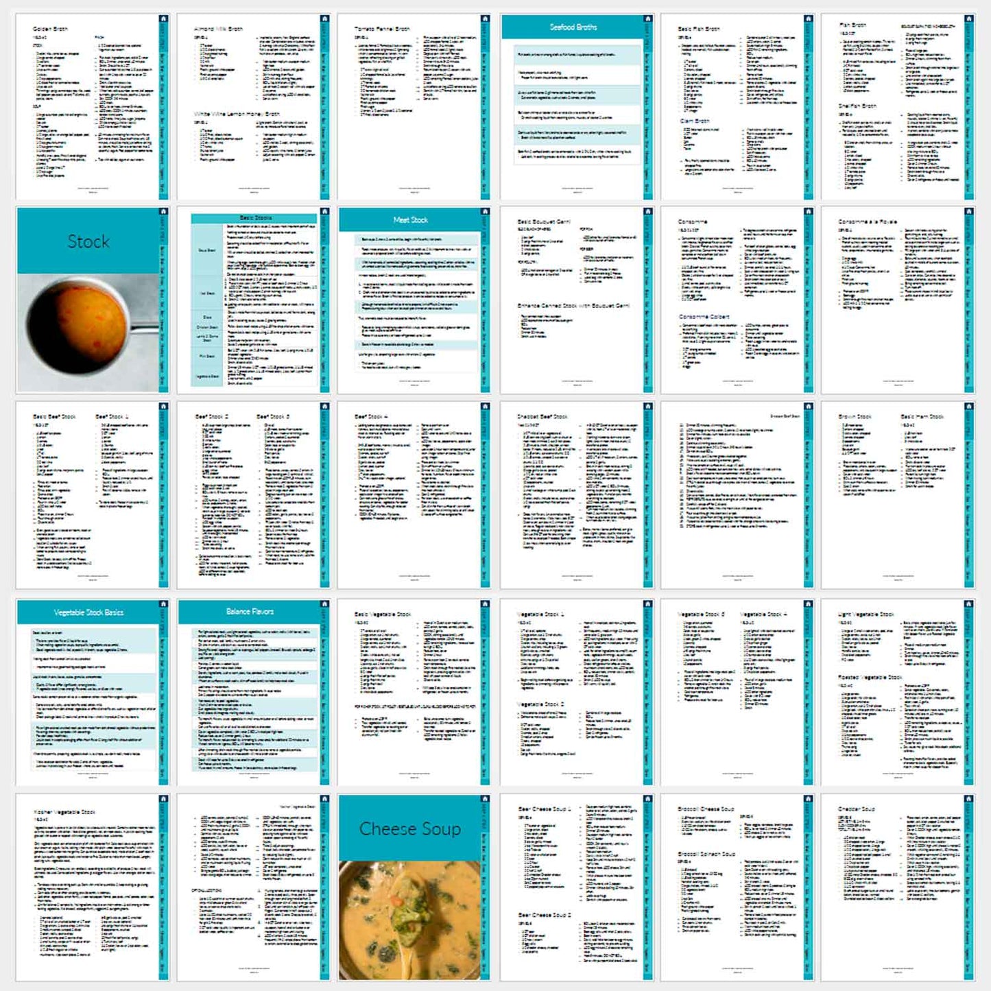 Soup & Stew Recipe Book