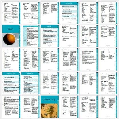 Soup & Stew Recipe Book