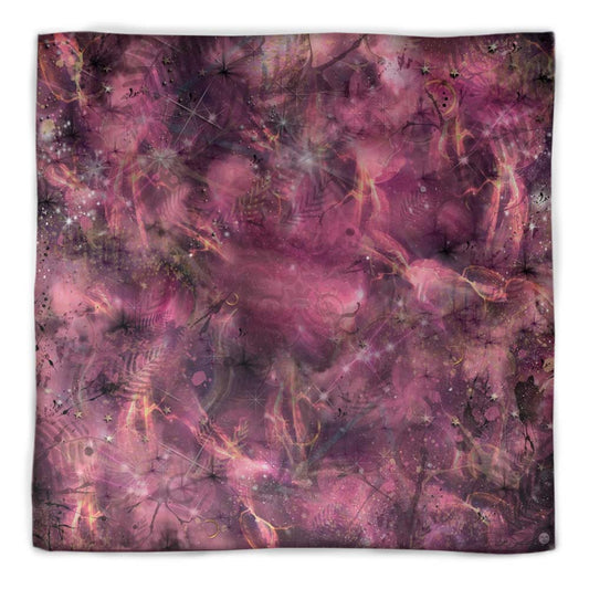 Cosmic Daydream Square Silk Scarf