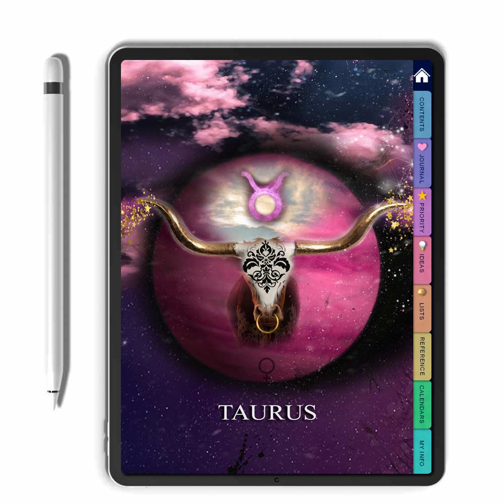 Taurus Digital Notebook - deb schlier studio