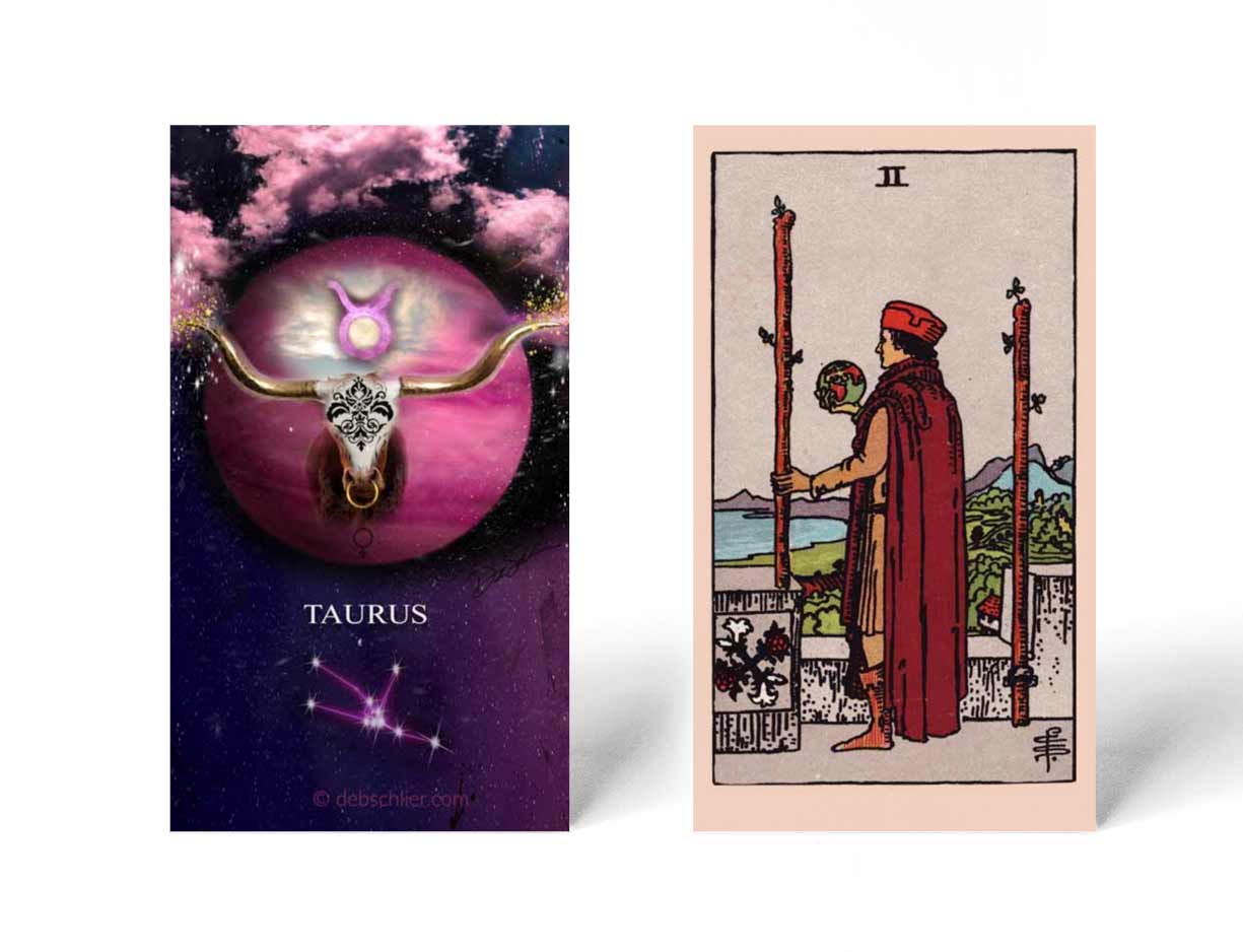 Taurus Tarot Deck, Printable