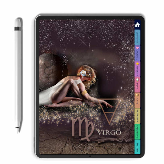 Virgo Digital Notebook - deb schlier studio