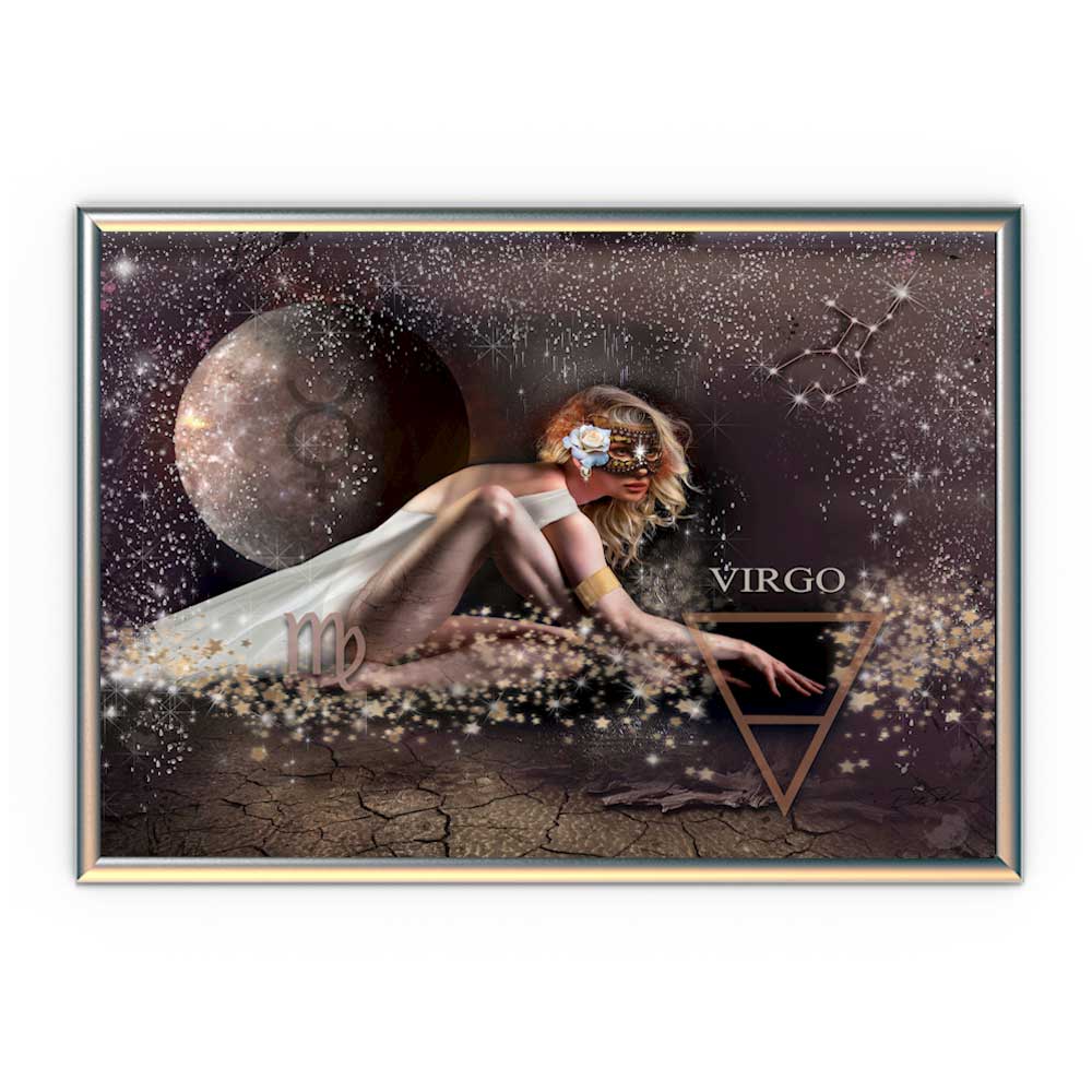 Virgo Zodiac Fine Art Print