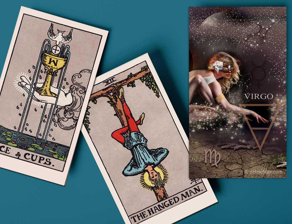 Virgo Tarot Deck, Printable