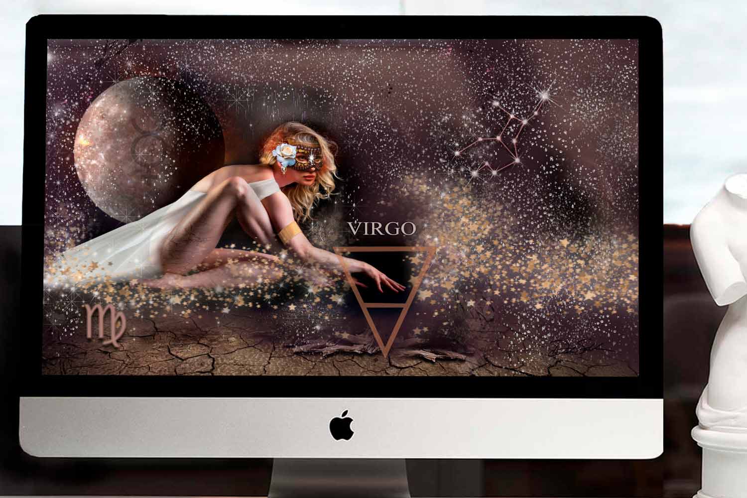 Virgo Wallpaper - deb schlier studio