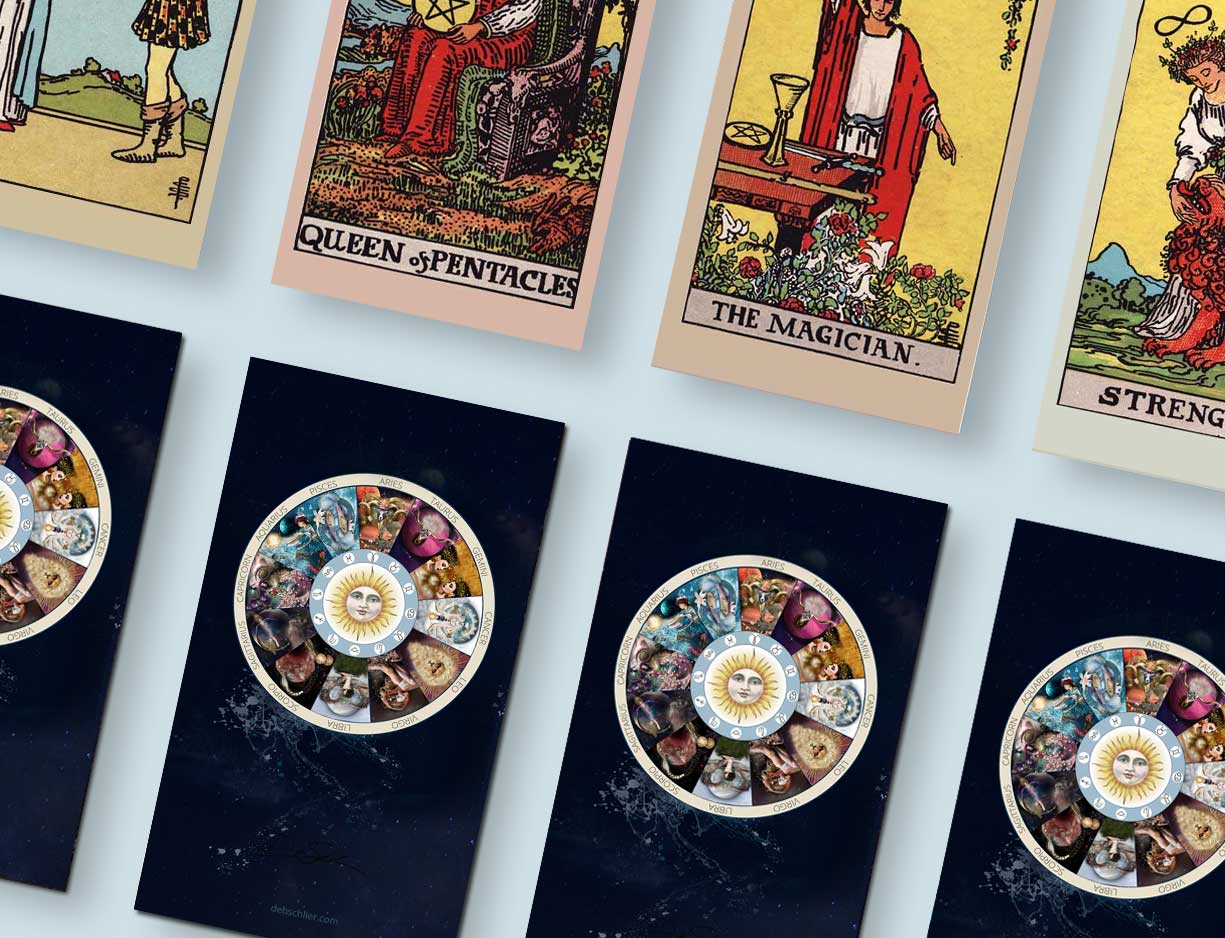 Zodiac Printable Tarot Deck