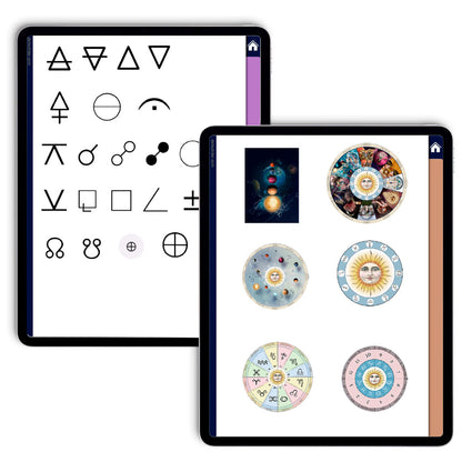 Zodiac Sticker Book Package